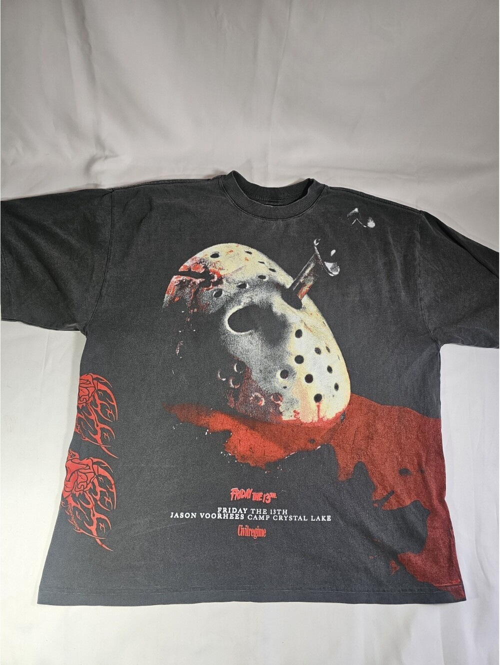 Civil Regime Friday The 13th Shirt Size Large